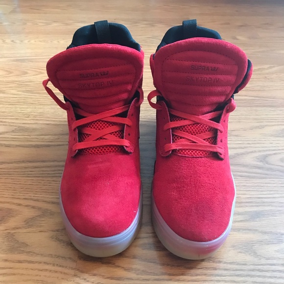 supra skytop iv red